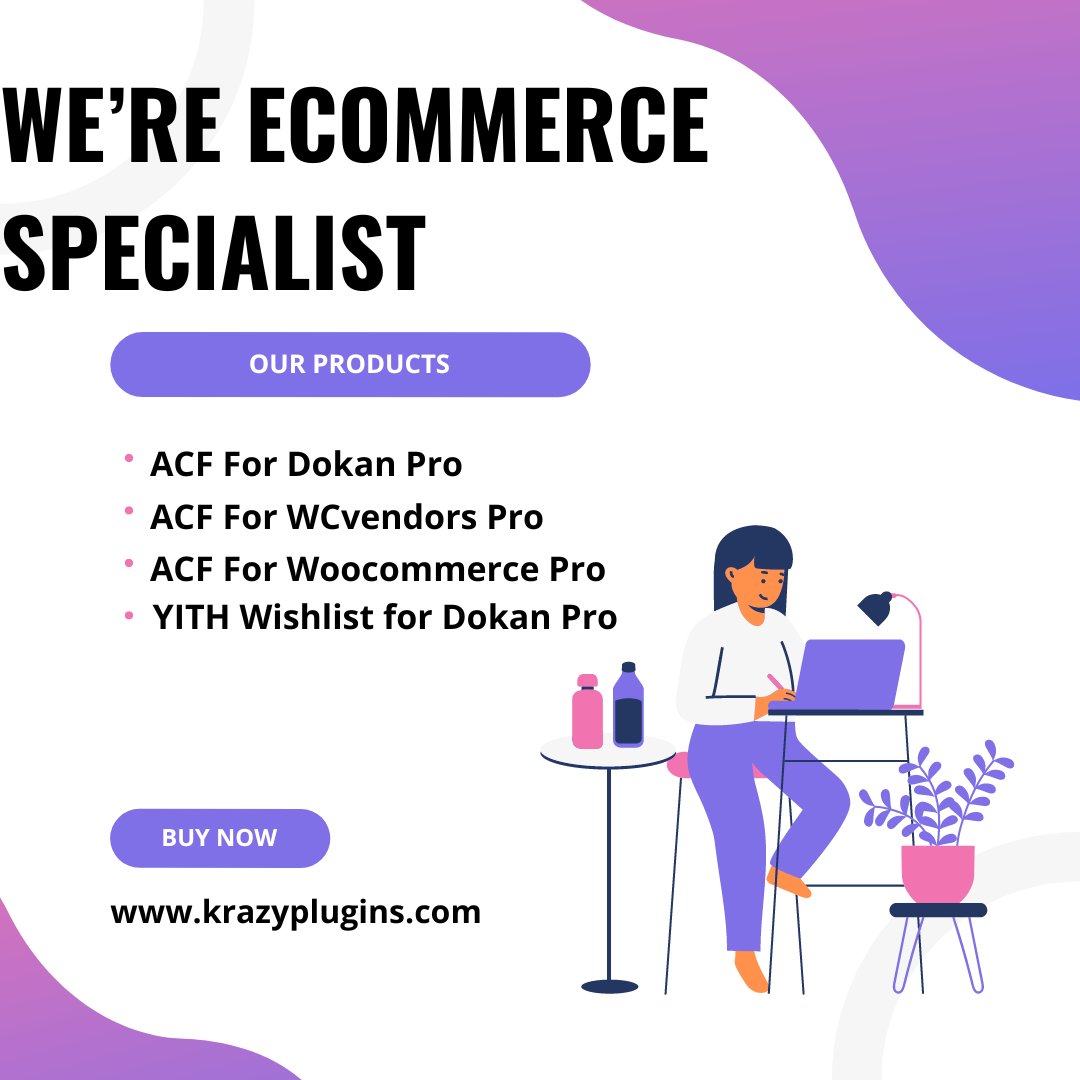 KrazyPlugins's tweet photo. Masters of Ecommerce plugin...

#dokan #plugin #plugins #website #ecommerce #onlinesale #5starrating #marketplace #krazyplugins #wordpressdeveloper #wordpress #ACF #wcvendors #woo #wocommerce #yith #wishlist #digitalproduct #boostsale #savetime https://t.co/FLf6H66iUC
