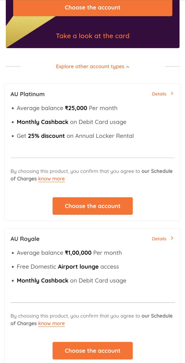 AshTechHub's tweet photo. @aubankindia I've been trying to open your digital 0 bal au saving account but I am not getting option for that account could you please help me with this. https://t.co/QNq4c0sl5A