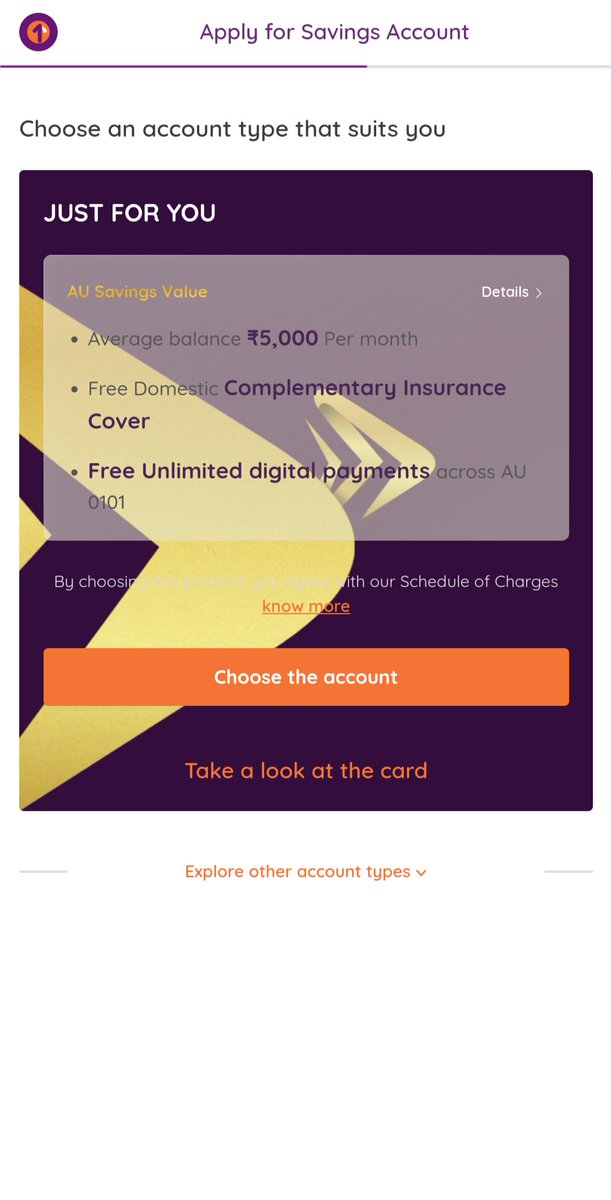 AshTechHub's tweet photo. @aubankindia I've been trying to open your digital 0 bal au saving account but I am not getting option for that account could you please help me with this. https://t.co/QNq4c0sl5A