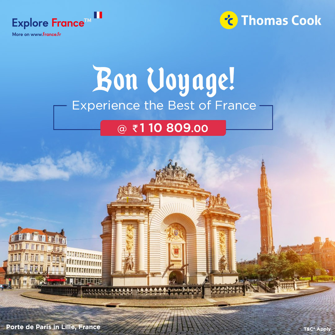 tcookin's tweet photo. Experience the best of French culture and history with the amazing Porte de Paris package starting at just Rs. 110809!
Discover the charm of Paris in Lille that's just a click away! https://t.co/VPbNmEps0M
#ThomasCookIndia #ExperienceFrance #PorteDeParis #Lille #BonVoyage 🚢 https://t.co/miVlruWqMH