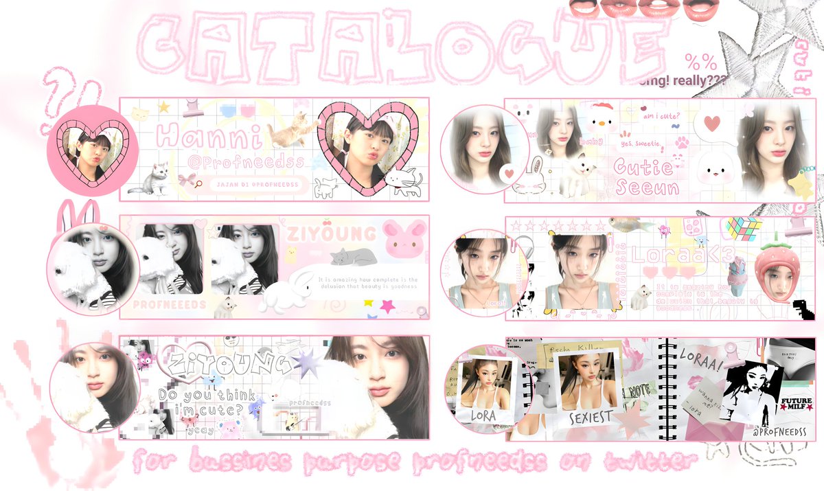 profneedss's tweet photo. a retweet would be appreciated 💖

 ☆ haloo aku lora @profneedss open request layout ku dengan range price 6k-12k untuk 5 slot ajaaa nihh, bisa cek katalog di pinned yaa ☝🏼☝🏼 jangan lupa mention after dm lovee! 😻💗

#zonauang #zonajajan https://t.co/KBxLJY2njd