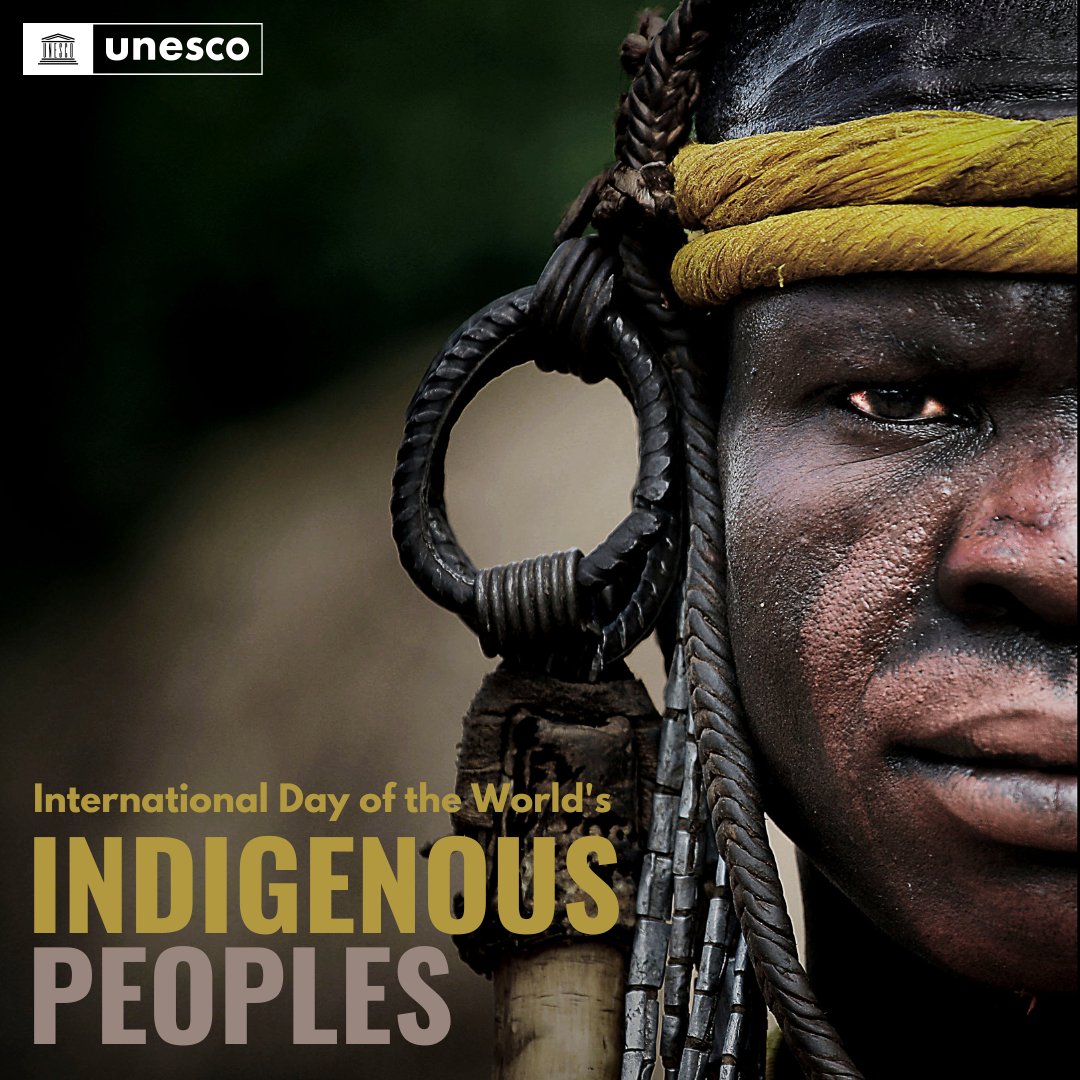 Happy #IndigenousPeoplesDay! 🎉 Celebrating #IndigenousYouth as Change-makers leading the way in: 🌿 Environmental action 🗣️ Advocacy for rights 🌏 Building inclusive communities Let's empower their transformative efforts for a sustainable future! on.unesco.org/indigenous