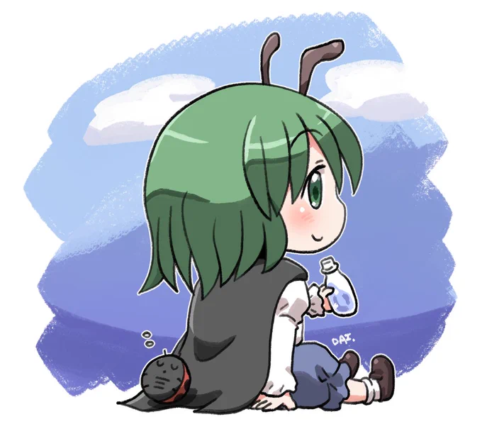 ひとやすみ #8月9日はリグルの日 #おは東方
