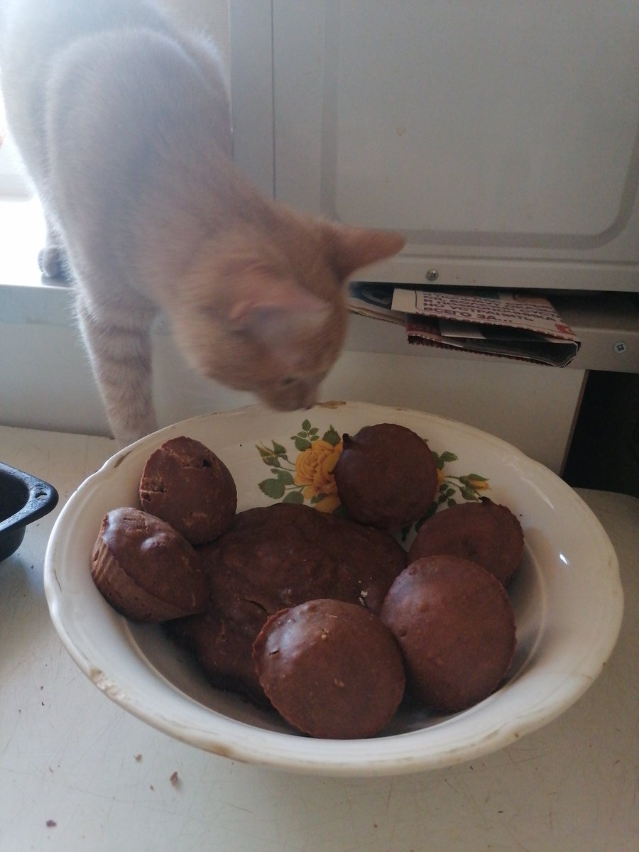 Печь на ночь глядя кексы? Да
Идти во втором часу ночи в магазин, осознавая, что закончилась мука? Да
Все ли ментально у меня хорошо? Наверное..
Вышли ли они вкусными? Ну прикольные, далеки от идеала, с выпечкой не дружу, есть к чему стремится