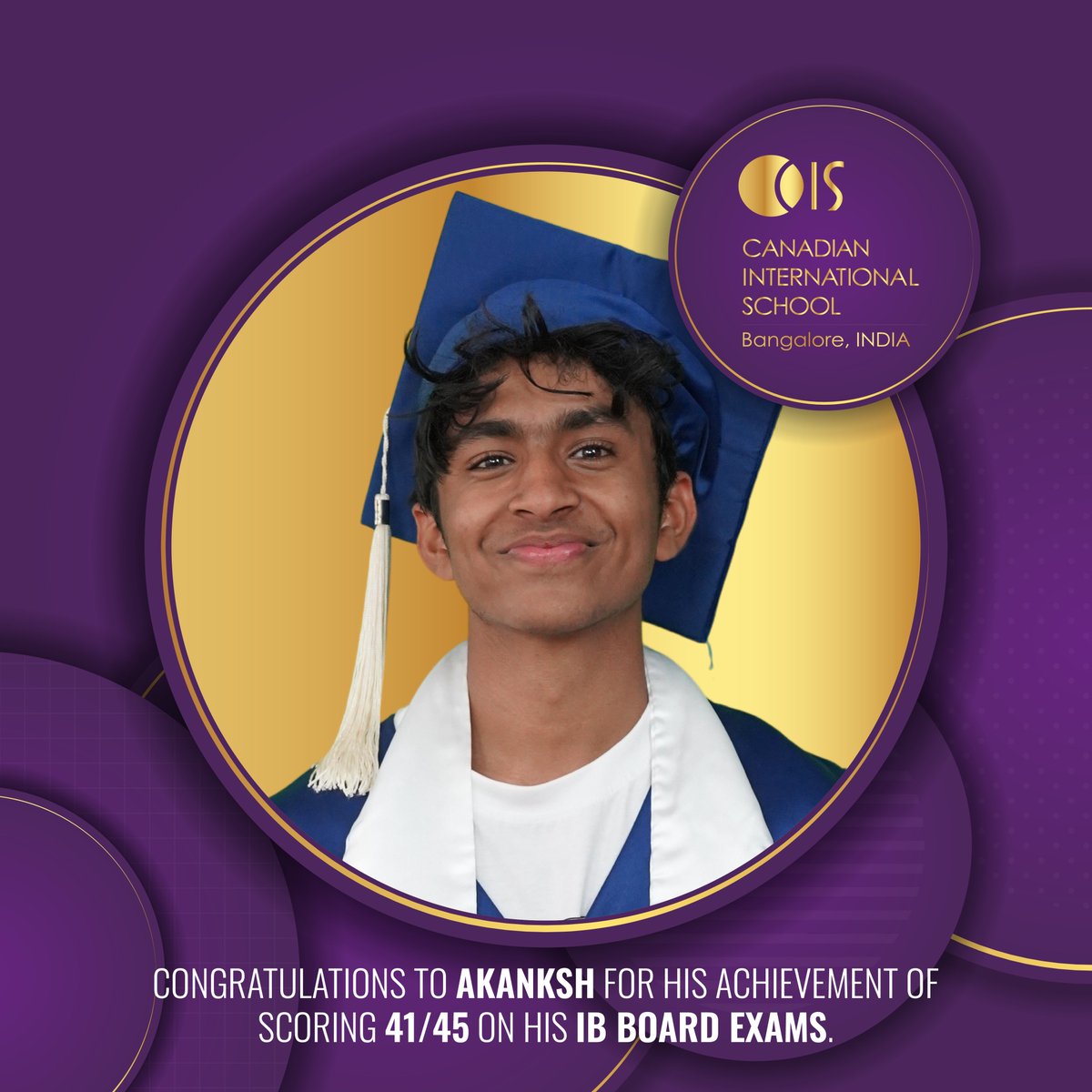cisblearns's tweet image. Celebrating our dedicated students for their exceptional achievements in the IBDP 2023 examinations!🥇Aman: 42/45 🥈Akanksh, Rishi, Srivishnu: 41/45 🥉Joonseob: 40/45 You make us proud! #IBDP #TopAchievers #IBDP2023