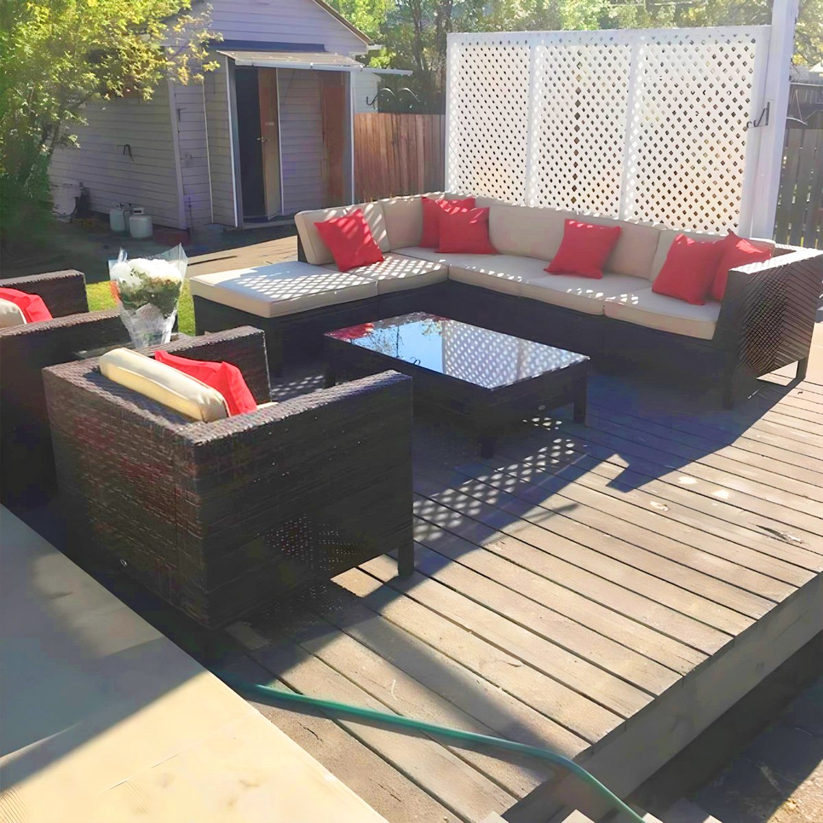 Heynemo_Store's tweet photo. What a perfect set of outdoor furniture. Elevating relaxation to a whole new level! 🏡 
#heynemo
.
.
.
.
.
#outdoorliving #outdoorsofa #setdesign #outdoorfurniture #outdoorfurnituredesign #sofaset #patiofurniture #setdesign #furnituremakeover #outdoorpatio #sofamurah #patiostyle https://t.co/9YMADrO32b