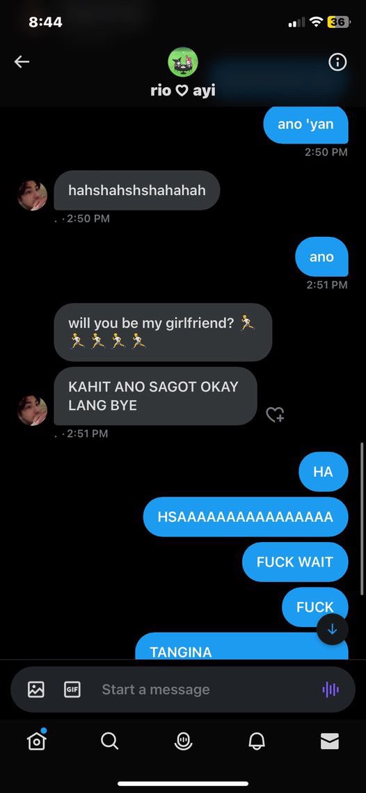 shnvain's tweet photo. After my confession, she also confessed a few weeks later. Saying na before pa raw ako umamin, gusto niya na rin daw ako, "indenial" kumbaga.

Fast forward to May 23, the time when she asked me to be her "girlfriend" (mabilis, oo). Syempre mahal ko and ready ako, umoo ako. https://t.co/0OO0jNwX3Q