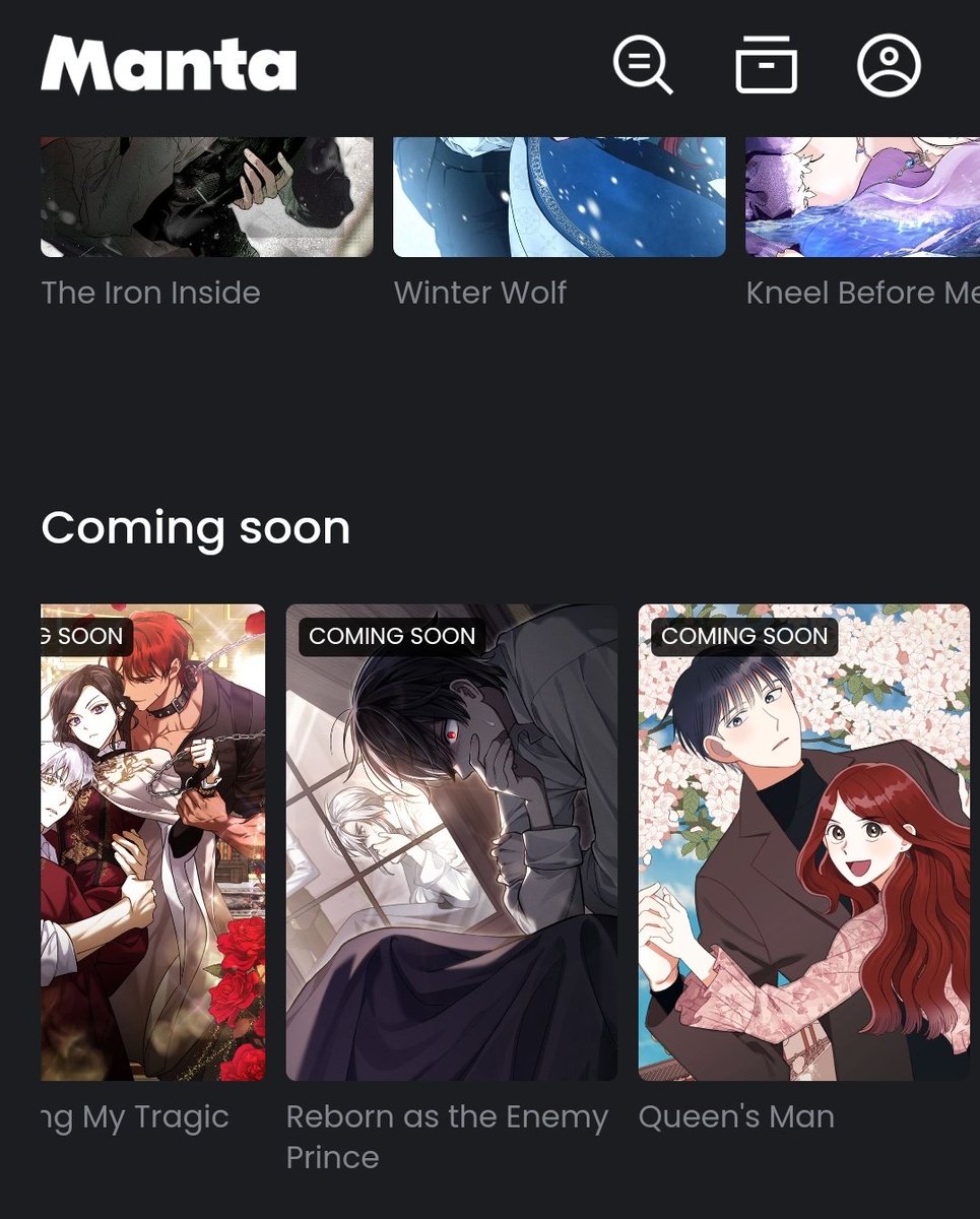 적왕사 웹툰화 오피셜 같아요 
@ MantaComics 
여기가 리디북스 해외플렛폼 공식 트위터 계정이고요 
아래는 연재사이트요 커밍순↓ 아래 확인해보세요
manta.net/en/series/rebo…