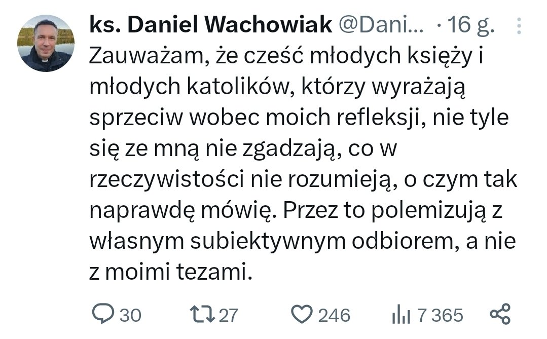 kodratos's tweet photo. Ksiądz Daniel jest po prostu za mądry i nikt nie może go zrozumieć. https://t.co/KtpgcarKLK