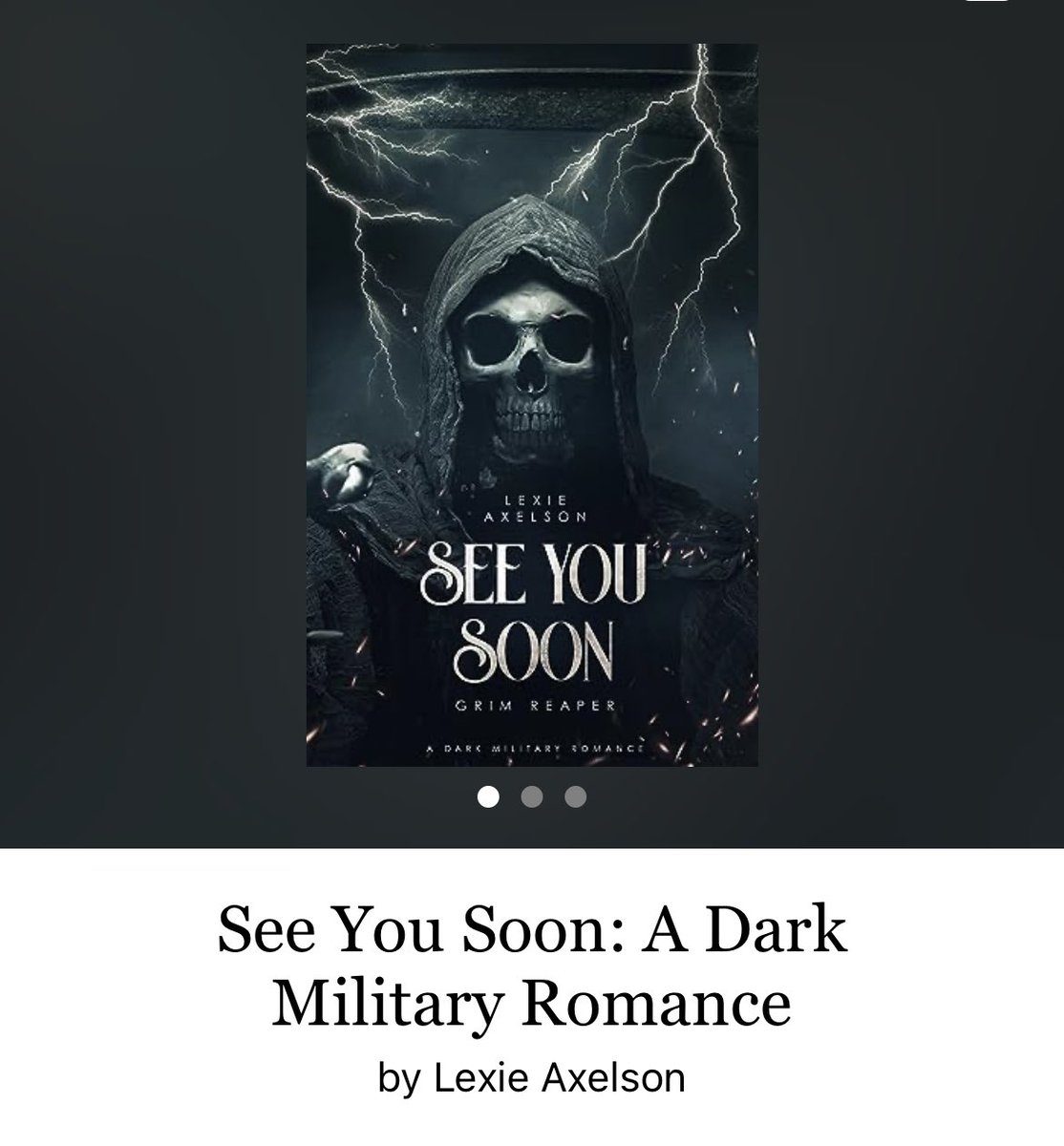 watch me buying this book only because of my ghost fantasies