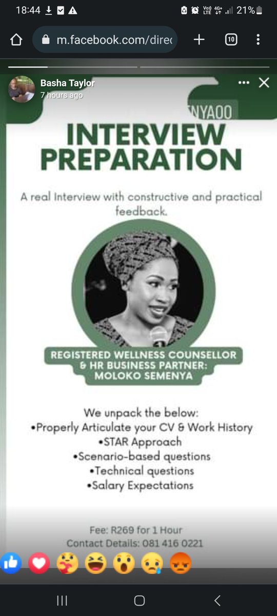 moloko_semenya's tweet photo. Imagine getting into an interview and nailing it because you are well prepared,confident and have mastered the STAR approach.
Allow us to help you.
#lionsgate #MontgomeryBrawl #cyan #princekaybee #msmanche #TheMommyClub #GirlTalkZA #Nandipha https://t.co/UNn4fWKwwL