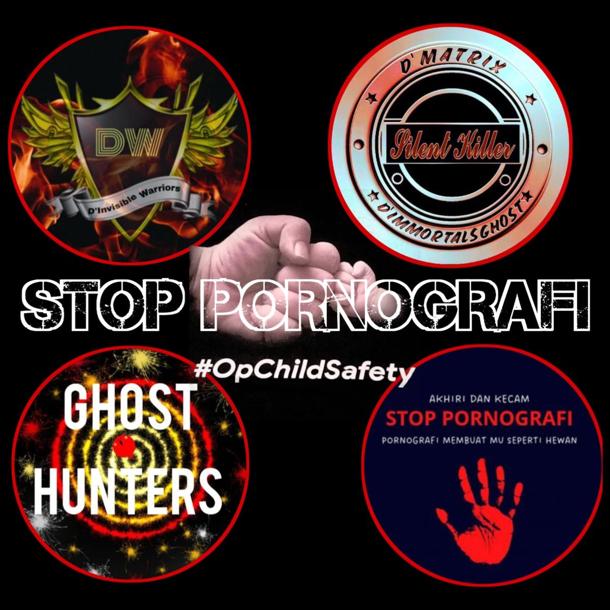 Anda anti pornografi dan anda ingin memberantasnya, bernarkah?. Ikuti kami, kami adalah : #DInvisibleWarriors #DImmortalGhost #DMatrix #TheGhostHunter Kami melawan pornografi 24x24 jam. Terima kasih semua...!!! #StopPornography