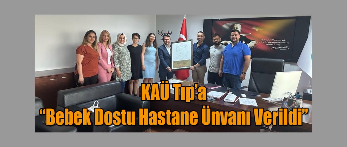 karspusula.com/kars-kau-tip-a… <a href="/KafkasUni/">Kafkas Üniversitesi</a> <a href="/KafkasTip/">Kafkas Tıp Fakültesi</a> <a href="/KapuHusnu/">Hüsnü KAPU</a> #kars 

Kars KAÜ TIP'a Bebek Dostu Hastane Ünvanı Verildi.