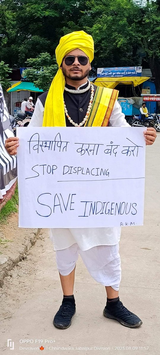 devravenbhalavi's tweet photo. #indigenouspeoplesday2023 
#indigenous #devravenbhalavi
@UN4Indigenous @ipmsdl_ 
@IENearth 
#indianIndigenous https://t.co/k1r3mRV0f3