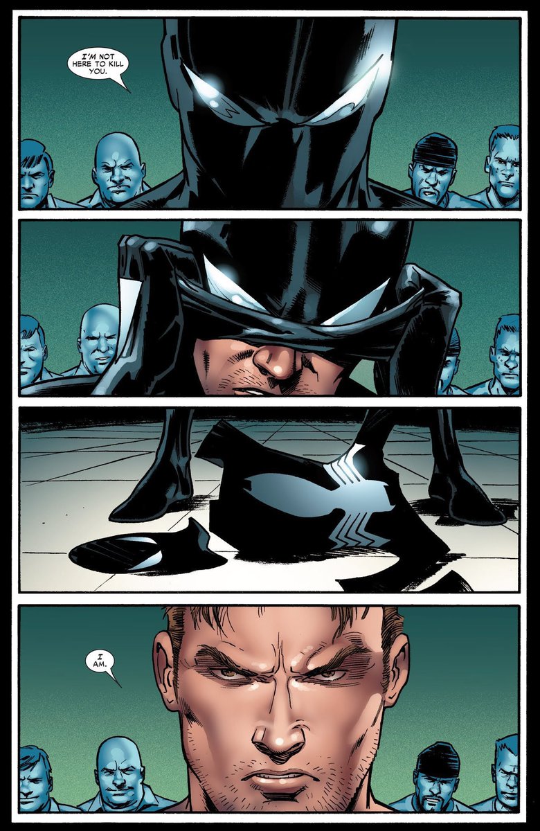 REAL_EARTH_9811's tweet photo. Never forget when Spider-Man broke into prison, so Peter Parker could kill the Kingpin https://t.co/vXqaFIEsvF