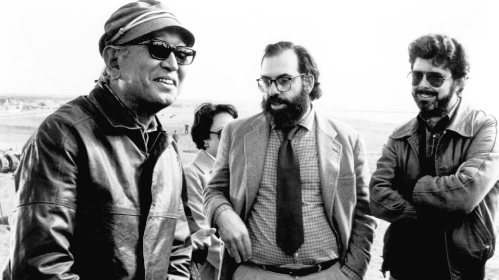 projectionistw's tweet photo. Kurosawa, Coppola, Lucas. https://t.co/wuta0ILbDT