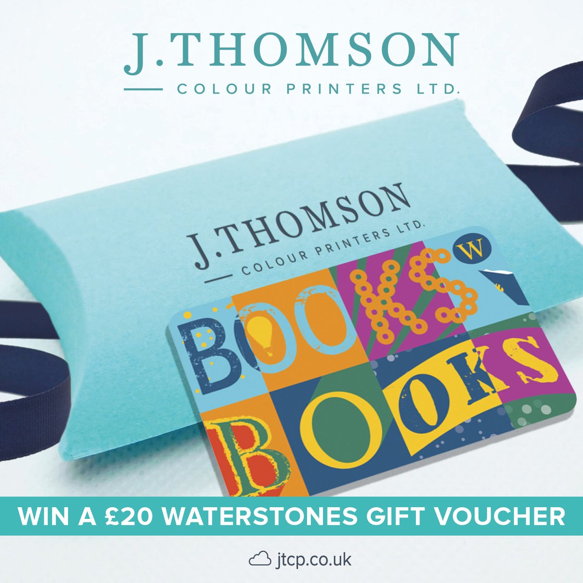 jthomsonprint's tweet photo. To celebrate Book Lovers Day we're giving one lucky follower the chance to win a £20 Waterstones E-Gift Card. All you have to do is: 👇
*Follow Us *Tag 3 people *Share, share, share
Winner will be announced 25 Aug 
#jtcp #colourprinters #bookgiving #competitions  #win #prizes https://t.co/OIGWZQf731