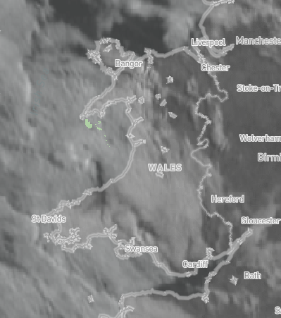 A sunny start further east, but a warm front will bring cloud and some drizzle from the west. Temperatures rising, though, with a southerly breeze - 19 - 23 C.