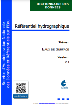 Sandre_Eau's tweet photo. La version 2.1 du #dictionnaire de #données sur le #référentiel hydrographique est sur le site Sandre. Décrivant les entités hydrographiques sur le territoire français, elle accompagne le référentiel national #BDTOPAGE®.▶️ : https://t.co/HOMOiqHIFp https://t.co/S15pKrmhHu