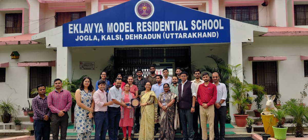 Kampnasta's tweet photo. Visit of team KAMP and eminent scientists from CSIR - NISCPR to EMRS, Jogla, Kalsi, Uttarakhand on 8th August 2023.

#kamp #csirniscpr #emrs #jogla #kalsi #dehradun #uttarakhand #students #teachers #education #kamp2022 #kamp2023 #certificate #NASTA #CSIR #ScientificTemperament https://t.co/1lXUWqaOx5
