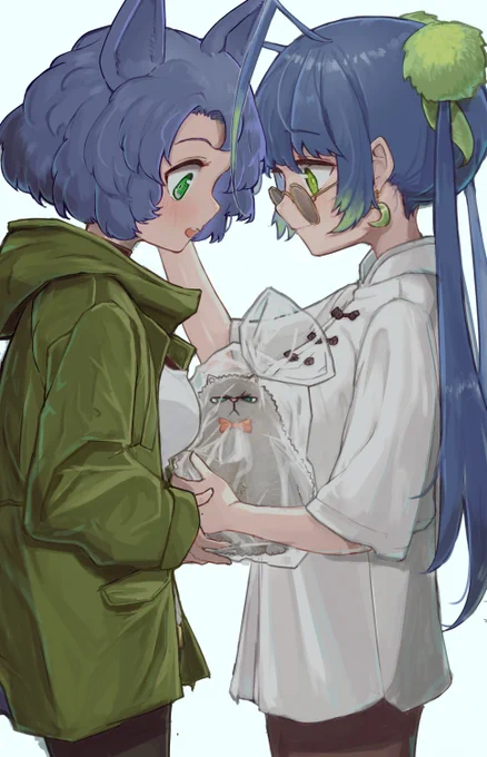 skebご依頼どうもありがとうございました。 ご依頼主様のOCを描かせて頂きました。
