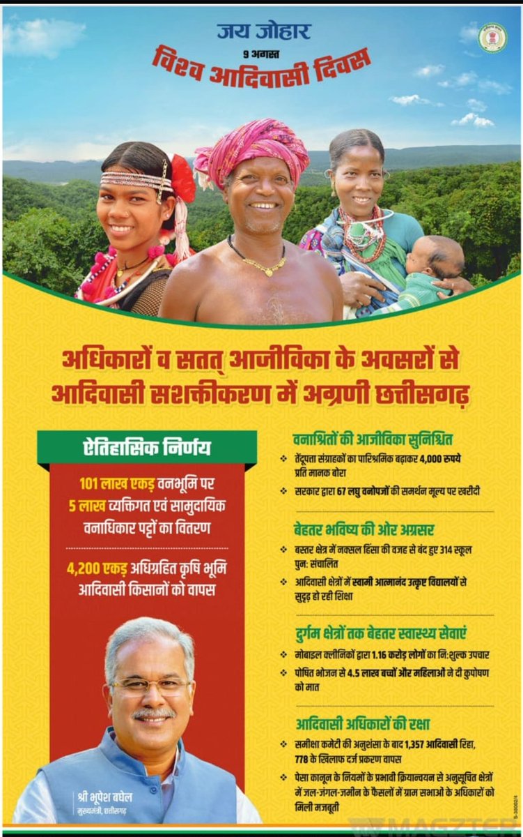 Kedar_P_Meena's tweet photo. आदिवासी दिवस की बधाई... https://t.co/kH1r9rZbeK