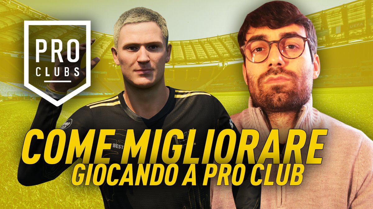 🟡⚫ | Migliorare a Pro Club

Come nel calcio, nel Pro Club ci sono delle linee guida per incrementare il proprio valore e le performance.
E voi siete d'accordo con questi consigli?

📹 | youtu.be/6raBUpVkTFo