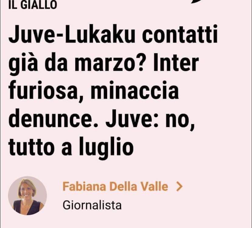 LukyMi76's tweet photo. @FabDellaValle Che giornalaia... https://t.co/0fMDg4Sk2z