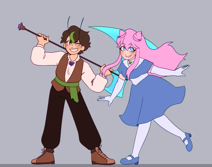 :3 the fairies !!! (wo their wings cuz this is the life series no wings)