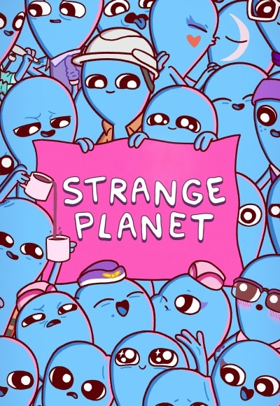Necroviathan's tweet photo. Yo! Strange Planet has a show on Apple TV currently three Eps #StrangePlanet #AppleTV #nathanpyle #danharmon https://t.co/JRZuHuxidy