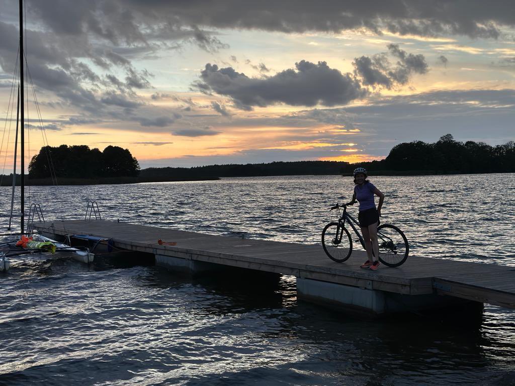 Some seriously stunning sunsets. #mazury #sunset #sunsetlovers #sunsets #summer2023 #travelphotography #travelling #cyclinglife #cycling @mazuryINFOpl @MazuryCudNatury @AktywneGizycko @aktywnemazury