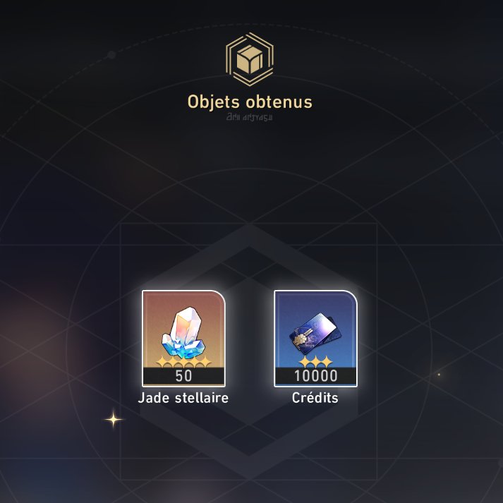 🚨 Code Jades Stellaires !

8B64E57RPP3P

A rentrer en jeu ou ici : hsr.hoyoverse.com/gift?code