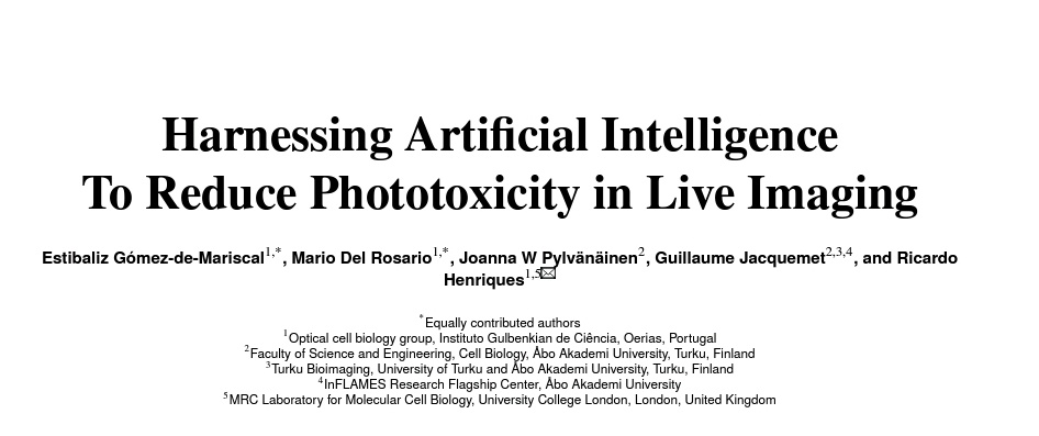 gomez_mariscal's tweet image. New story for you😁
@HenriquesLab: @_mariod(BIO)+Esti(DL), you enjoy the constant scientific tug of war🤼, why not have fun?
M&amp;amp;E (in THE office’s sofá): 🌚🌝
R: what about formalising your current battles?: #phototoxicity #ai #reproducibility
Our answer?
👉arxiv.org/abs/2308.04387