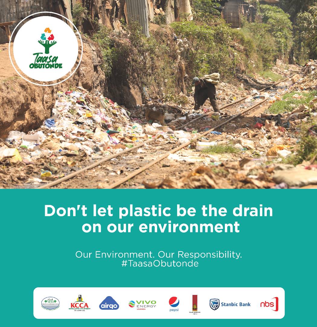 Be a responsible citizen and dispose of plastic properly. Let's protect our environment because it is our responsibility. #TaasaObutonde