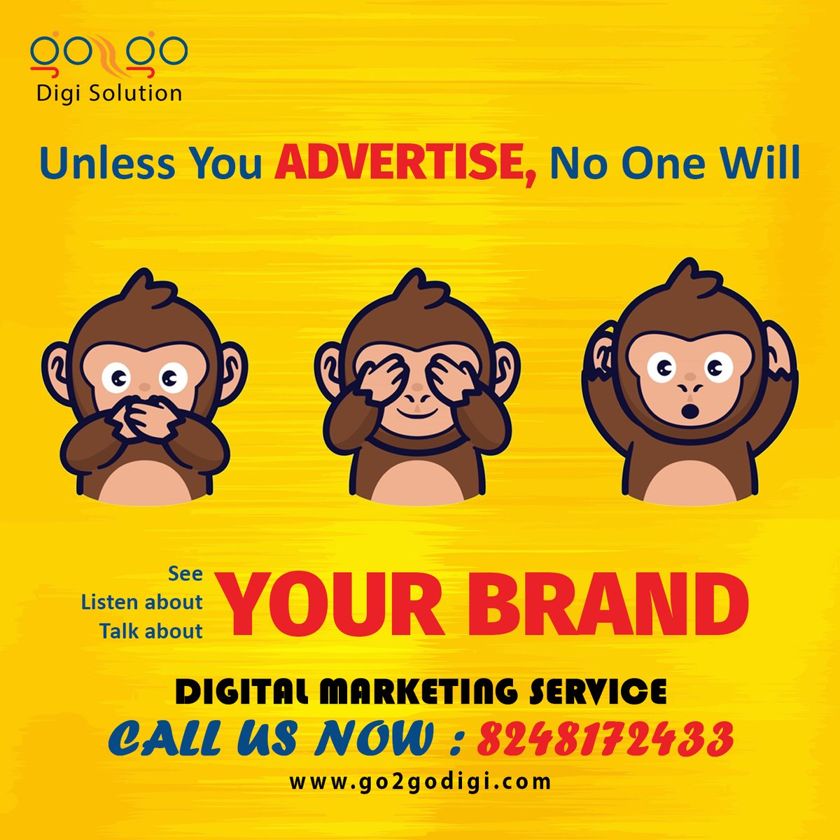 go2godigi's tweet photo. Our digital marketing services will help your business stand out in a crowded market.
Grow Your Business On Digitally
• Product &amp; Logo Design
• Website Designing &amp; Development
• App Development
• SEO &amp; Content Writing
• Video Animation &amp; Editing
• Influencer Marketing https://t.co/ZCIOnZwMAM