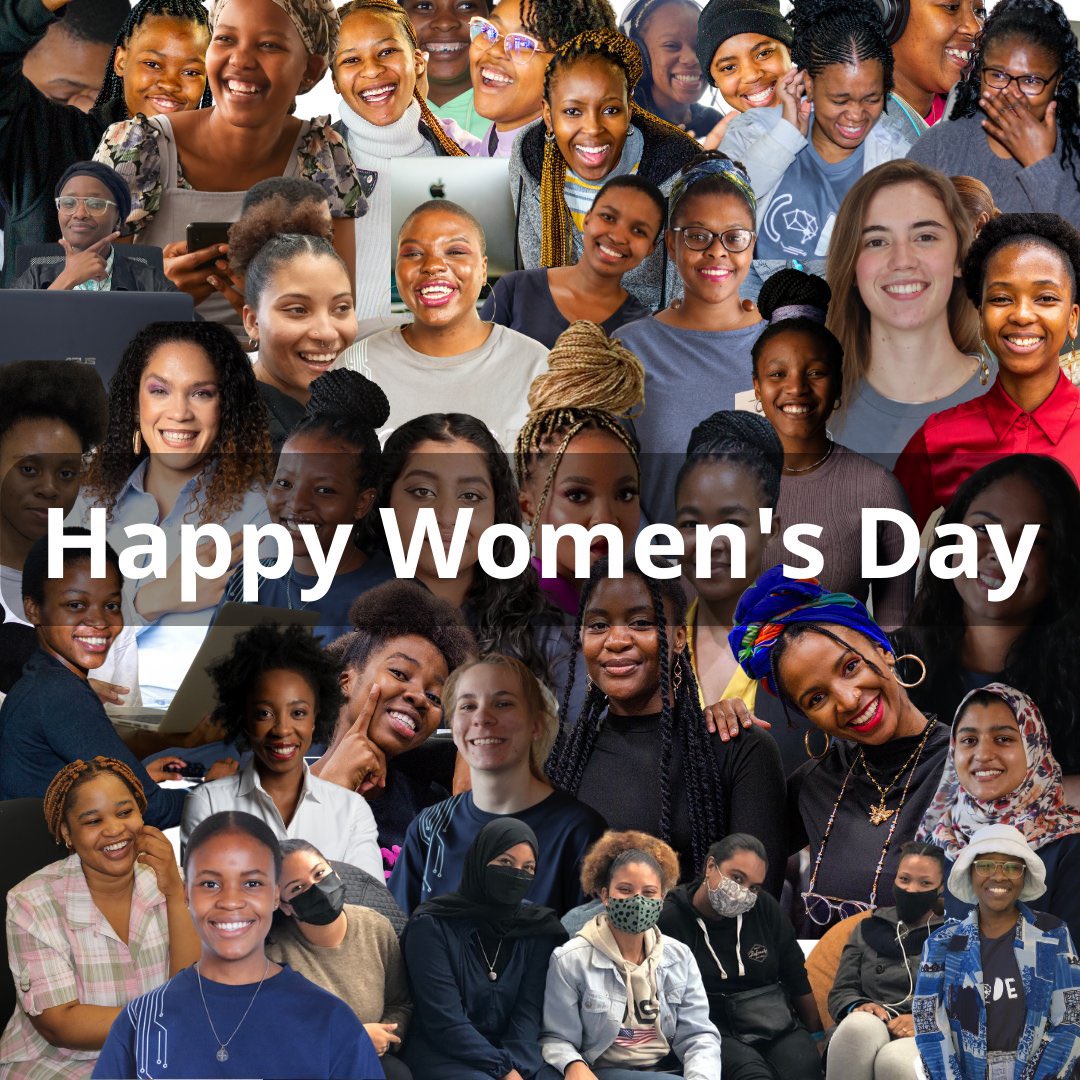 wethinkcode's tweet image. Today, we celebrate our #WeThinkCode women. Our female students and staff who #crackthecode and boldly take up space. Happy Women's Day #WomenThinkCode