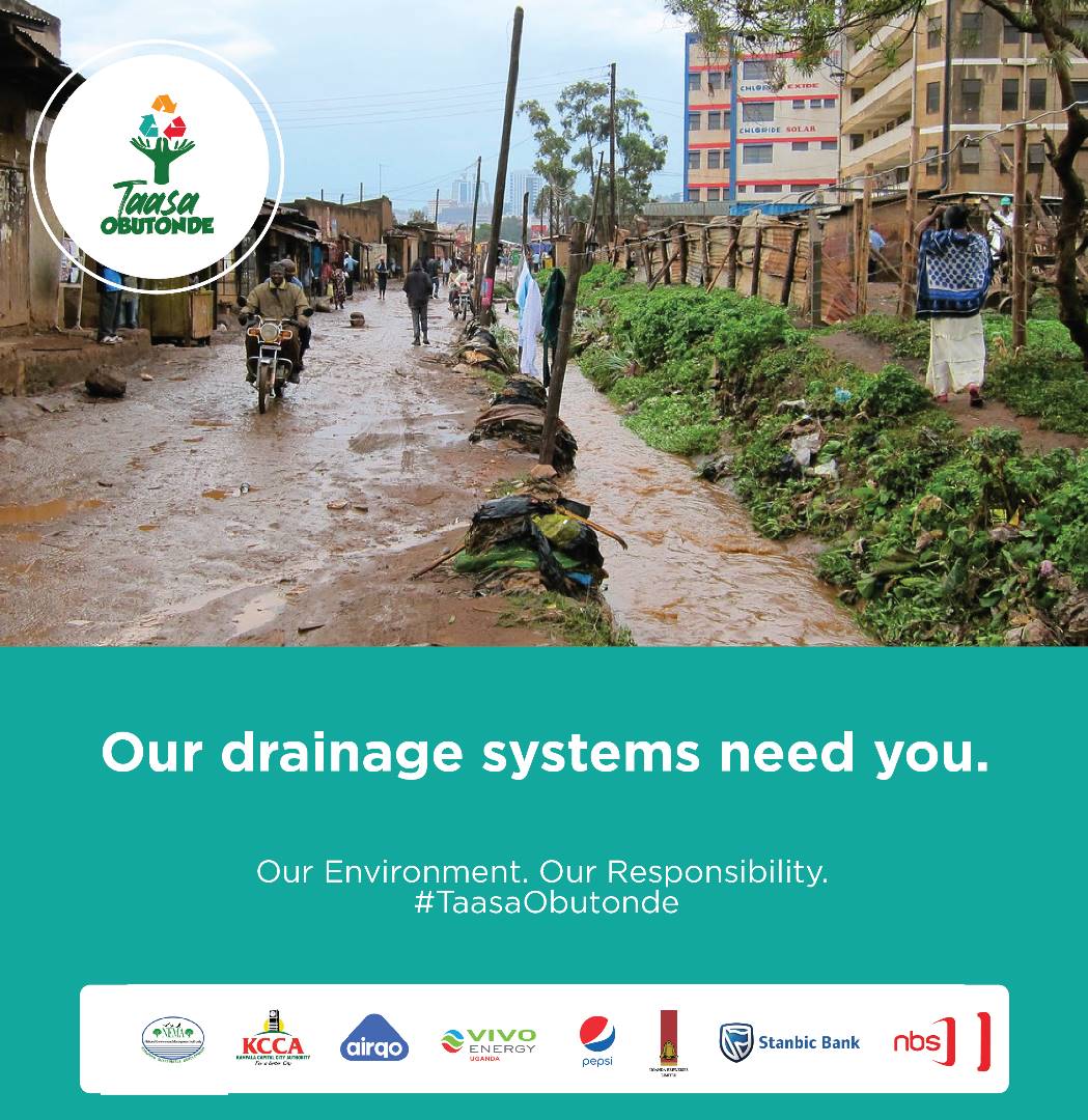 Think twice before you toss. Recycle your plastic to save our drainage systems. #TaasaObutonde