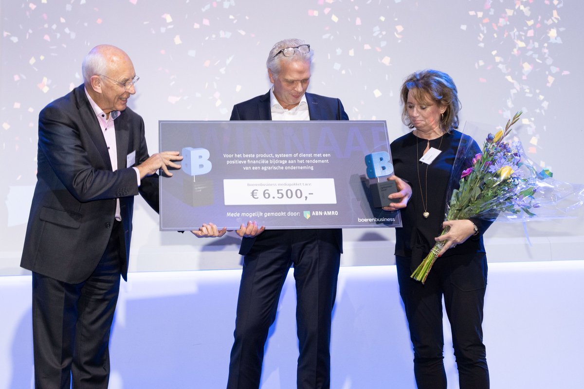 Heeft jouw bedrijf een nieuw product of dienst op de markt gebracht? Geef de innovatie een podium en maak kans op €6500 mediawaarde en een vervolgtraject van <a href="/ABNAMRO/">ABN AMRO</a> ! Schrijf je vandaag nog in voor de Boerenbusiness Agribusiness Award via boerenbusiness.nl/award