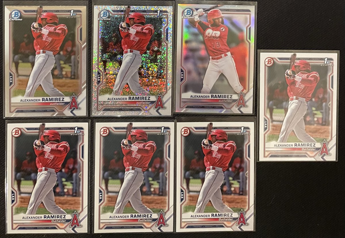 Wednesday Baseball Classic #WBC August 9th, 2023 #Waxchasertx #LAAngels

Alexander Ramirez 1st Speckle /299 + 1st Chrome + Paper + Refractor Lot: $7

See pinned tweet for shipping.