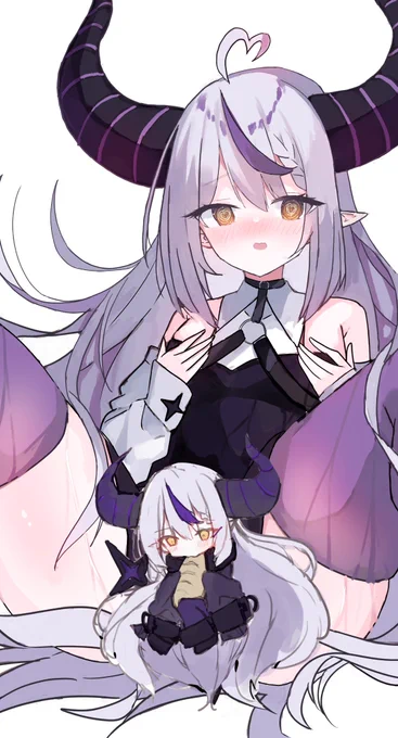 どっちの絵柄のラプちゃんが好み?  #絵柄が好きっていう人にフォローされたい