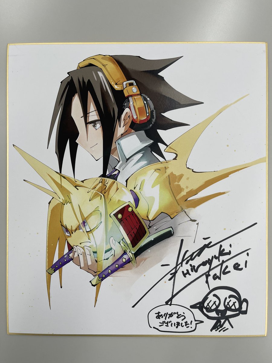 ご協力いただいた関係各所には、こちらの描き下ろしイラスト複製色紙に