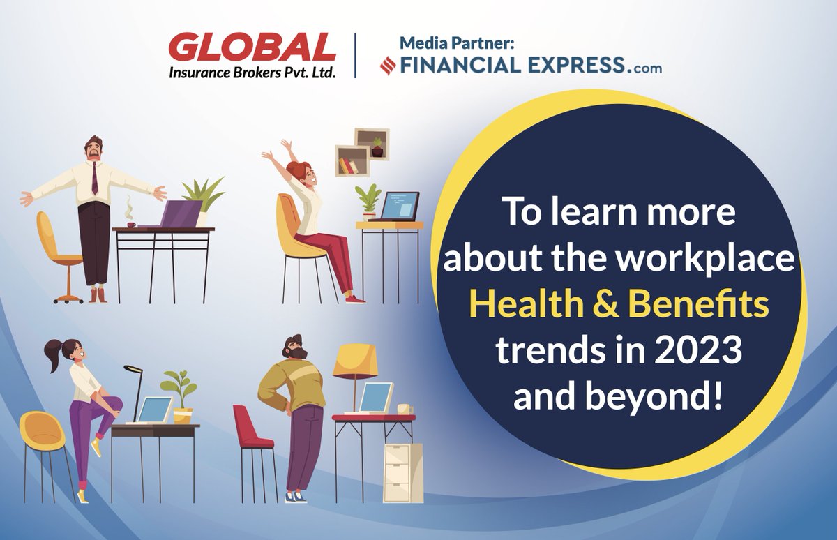 Globinsure's tweet photo. Discover the impact of COVID-19 on the workforce landscape, employee benefits, and work culture.
Learn how Indian employers adapted to the 'New Normal.' Stay tuned!
@FinancialXpress
#healthandbenefits #insurance #employeebenefits #growthwithgovernance https://t.co/m1YgoiQwhG