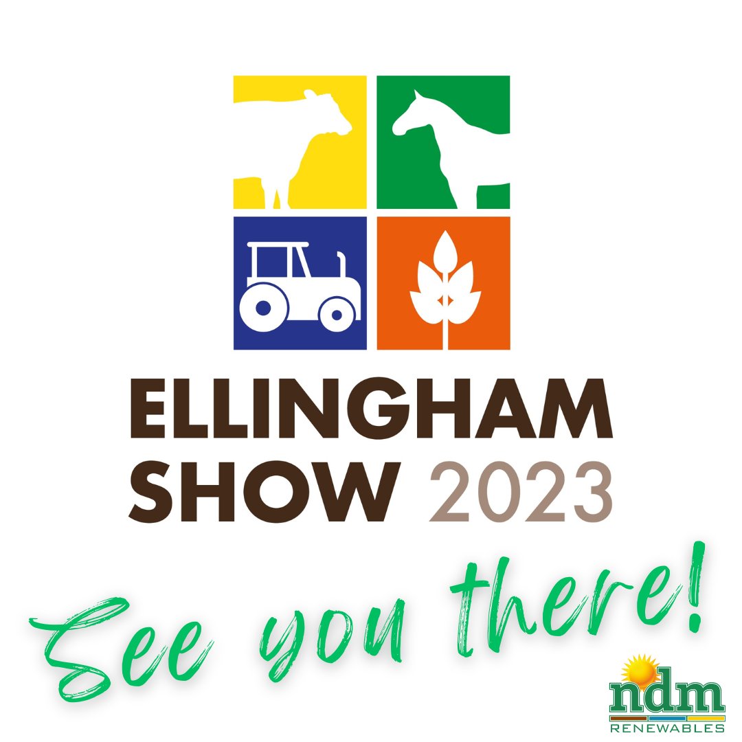 NdmRenewables_'s tweet photo. Ellingham Show 2023👀
We'll see you there! We will be exhibiting at Ellingham Show this Saturday, the 12th of August✅
Be sure to get your ticket and we'll see you there!
#ellinghamshow #ellinghamshow2023 #solar #renewableenegery https://t.co/JC8cvOCoT8