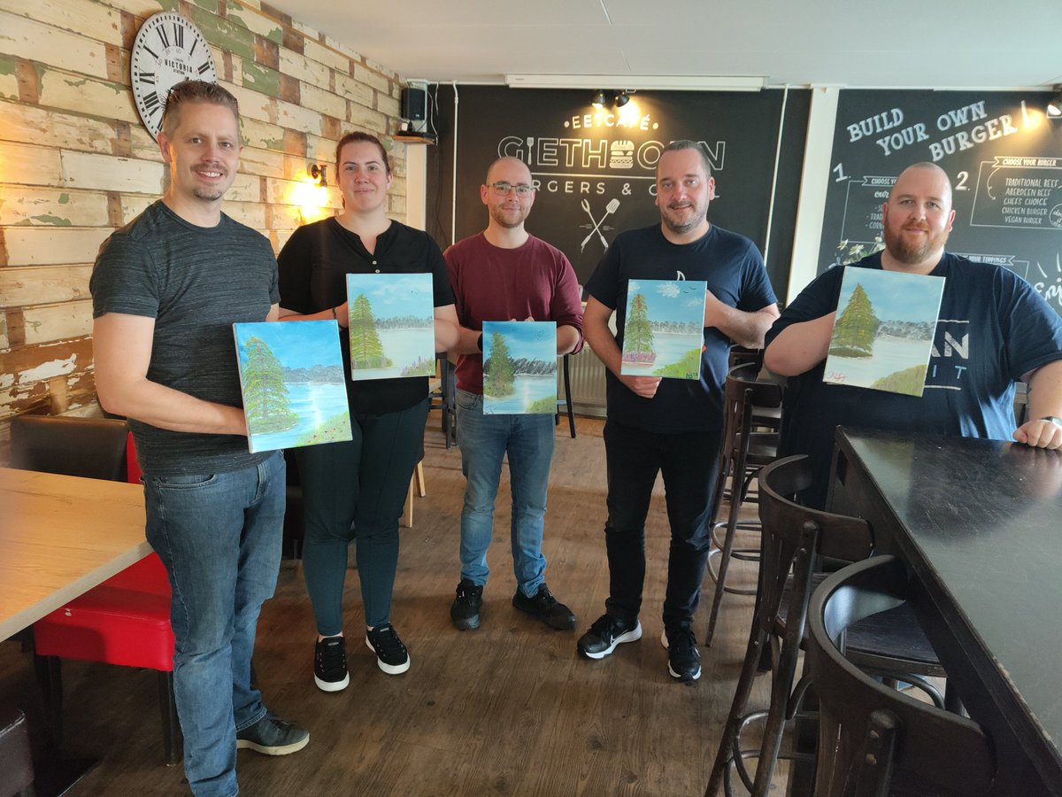 MethosNL's tweet photo. Weer en wind werden gisteren getrotseerd op de open wateren van Giethoorn tijdens een gezellig en creatief bedrijfsuitje. Bedankt allemaal! https://t.co/QCLzNoM8tq