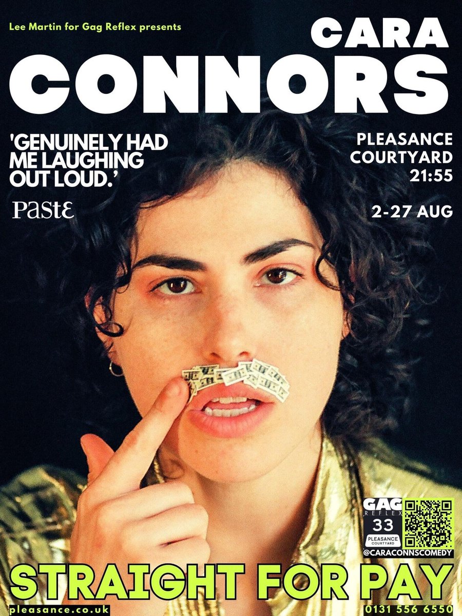 Humans of the Fringe: The people’s story - Cara Connors <a href="/caraconnscomedy/">Cara Connors #straightforpaycomedy</a> #edfringe #comedian #edinburgh #losangeles #fillyerboots <a href="/ThePleasance/">Pleasance</a>