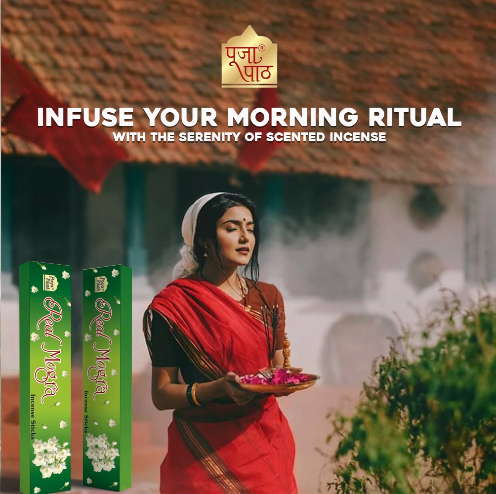 🌸✨ Infuse your morning ritual with the serenity of PoojaPaath Real Mogra Incense Sticks. 
#incensesticks #incense #fragrance #agarbatti #pujasamagri #dhoop #incenseburner #homedecor #incensemaking #supportlocal #dhoopbatti #incenseshop #dhoopsticks #aromatherapy #incensecones