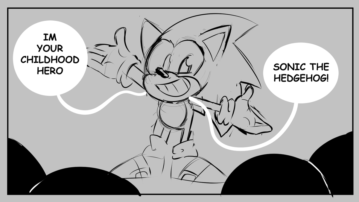 sonic X but i #SonicTheHedgehog