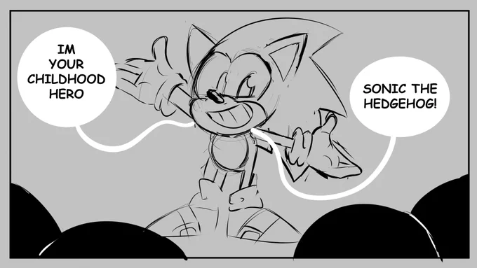 sonic X but i #SonicTheHedgehog