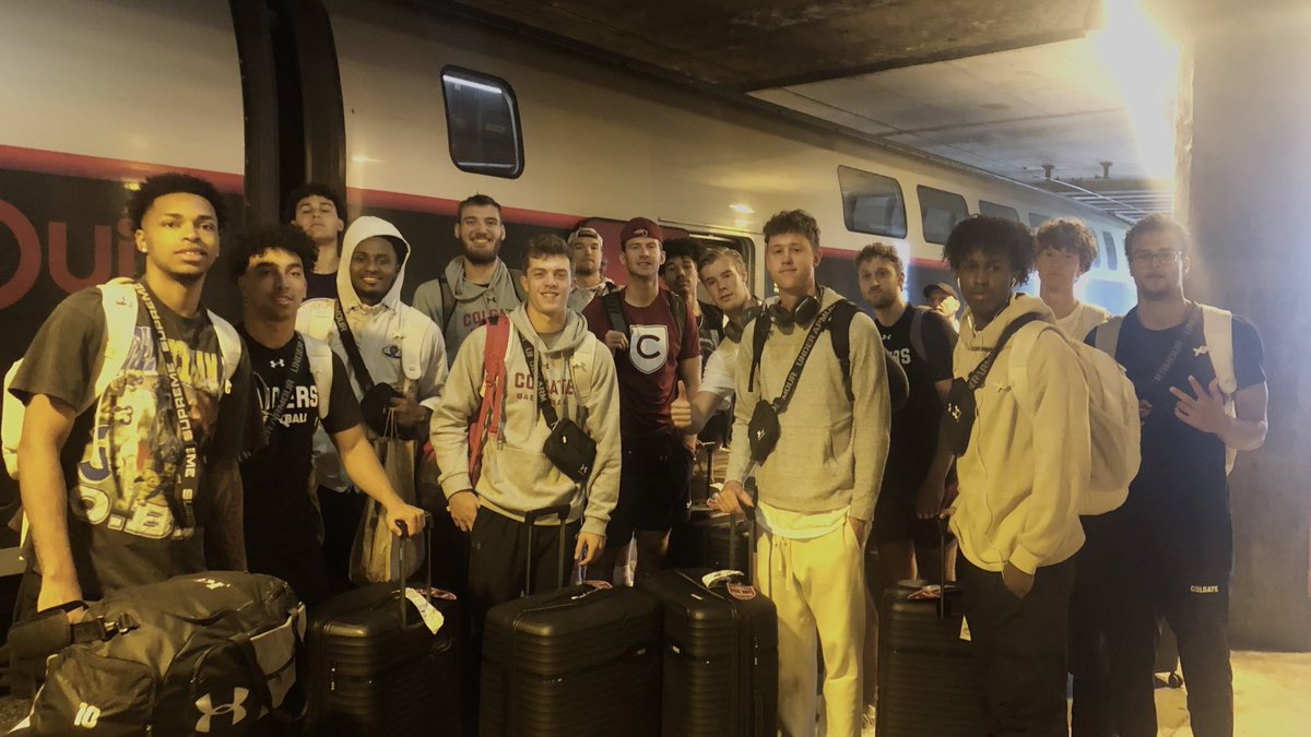 ColgateMBB's tweet photo. Au revoir Paris, next stop Rennes!🚆 

#GoGate | #GateToFrance https://t.co/D5QMarJy5E
