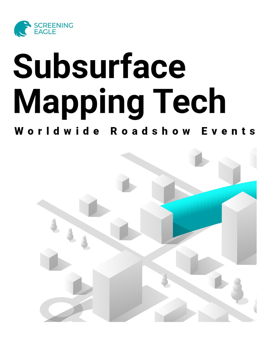 ScreeningEagle_'s tweet photo. 🌍 Our worldwide Subsurface Mapping Tech Roadshow is coming to a city near you! https://t.co/qbMxYaVDRe
Don’t miss this unique chance to get hands-on experience with the latest sensors and software 🦅 Find your nearest city and register free 👍
#ScreeningEagle #GPR #3D https://t.co/cdg8UEQOU3